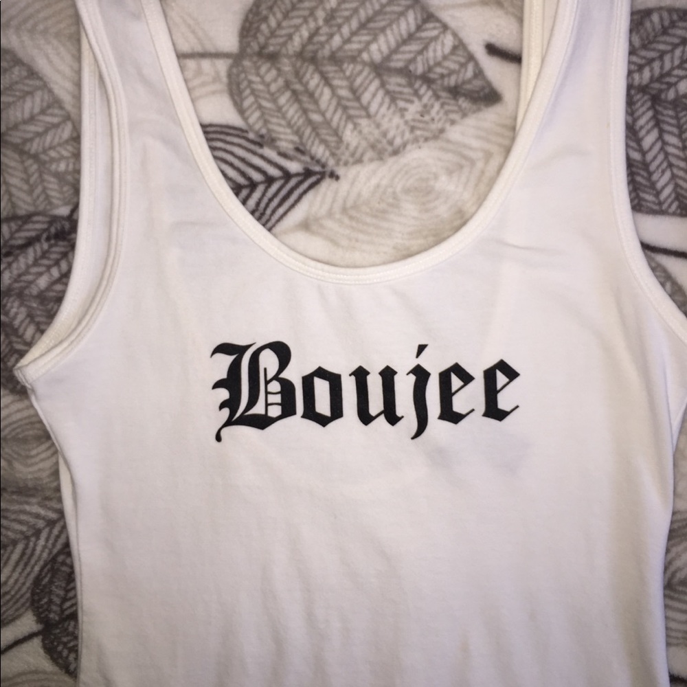 Forever 21 Bodysuit w/ graphic letters